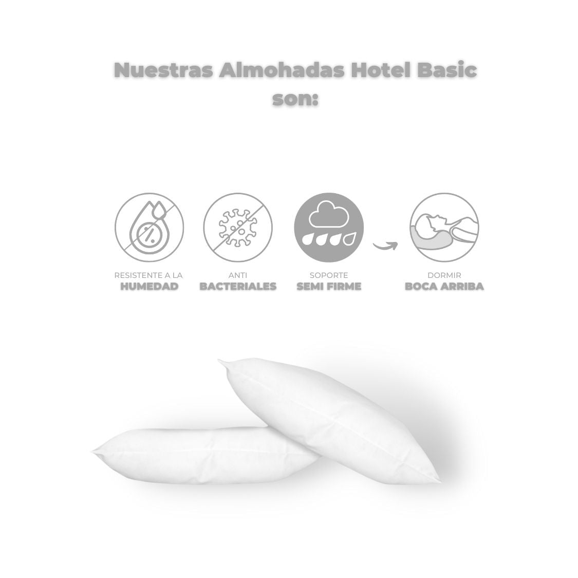 Almohadas Hotel Basic Semi-Firmes